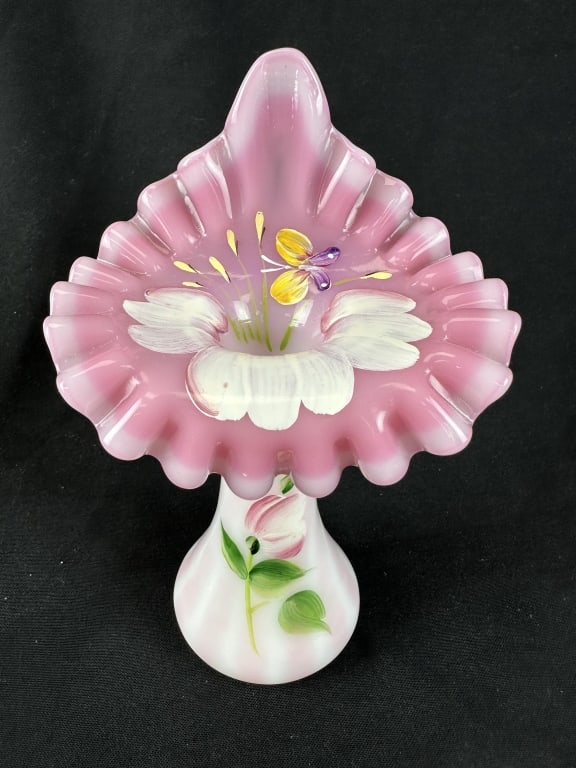 花瓶・フラワースタンド 231 Vintage Fenton Pastel Milk glass 花瓶・フラワースタンド 231 Vintage Fenton Pastel Milk glass