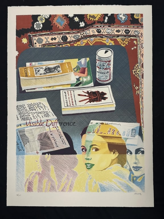 Howard Kanowitz Visible Difference Signed Litho (1 of 11)