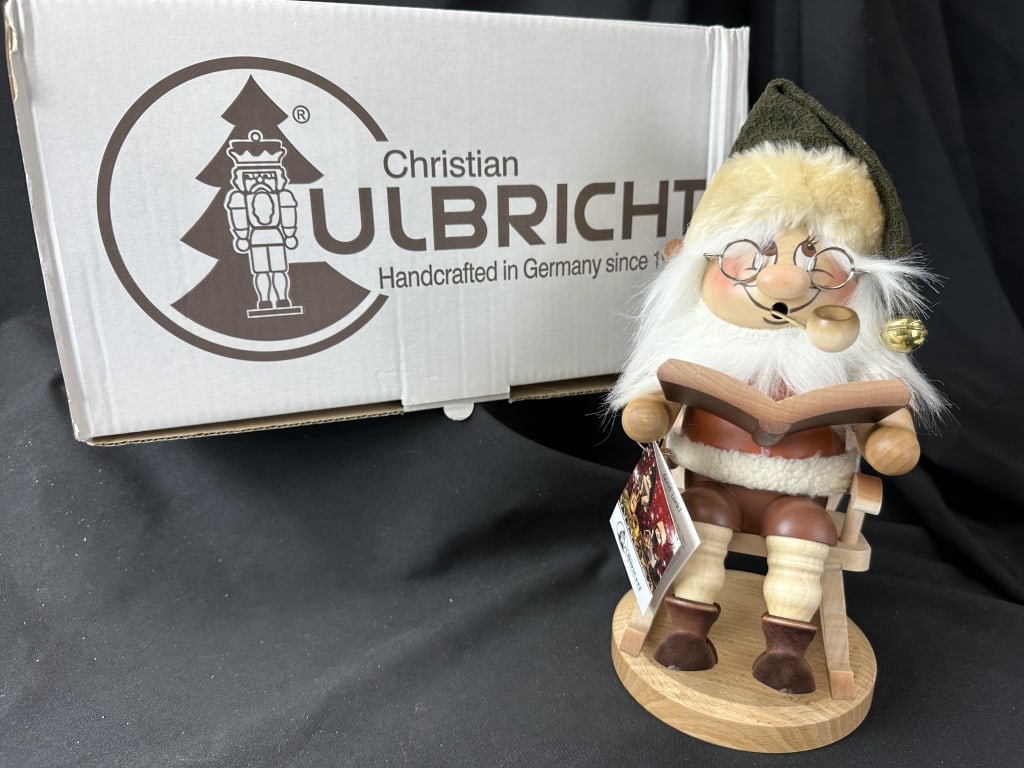 Ulbricht Rocking Chair Gnome Smoker Incense Burner (1 of 12)