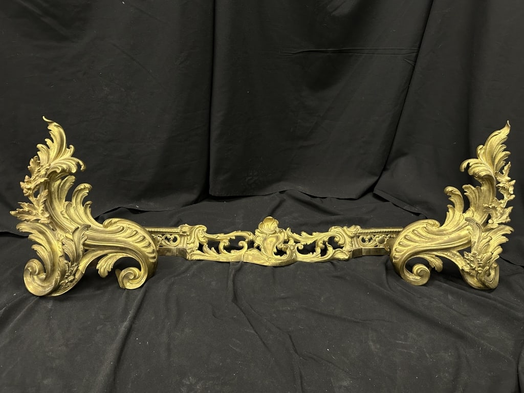 Fine French Louis XV Ormolu Fireplace Garniture (1 of 19)