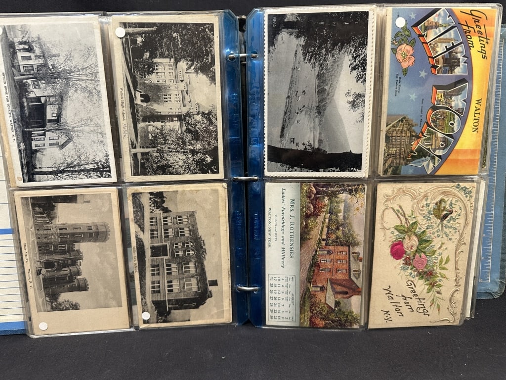 375+ Antique & Vintage Postcards Album NYS, RPPCs (1 of 20)