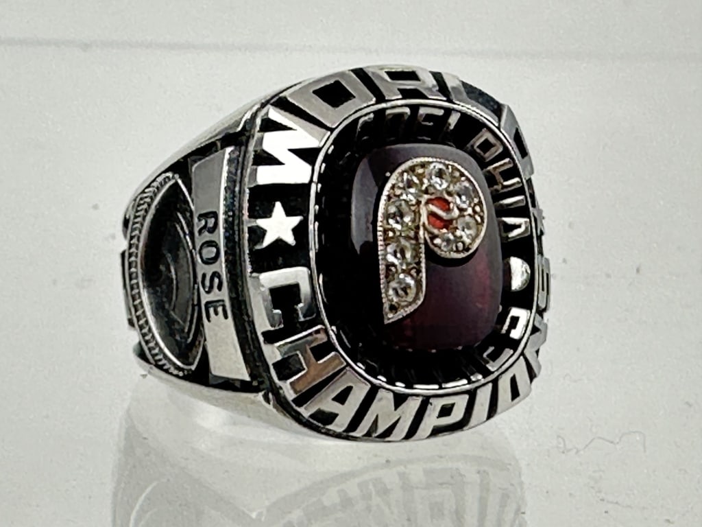 1980 Phillies World Series Ring Sls Sample P. Rose (1 of 15)