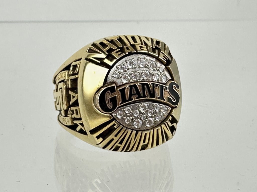 1989 San Francisco Giants NL Champion Ring Clark (1 of 18)