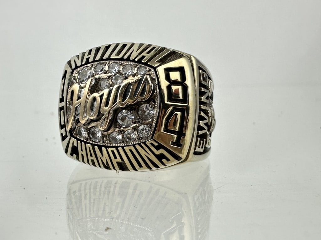 1984 Hoyas National Champion Ring Ewing SlsSample (1 of 13)