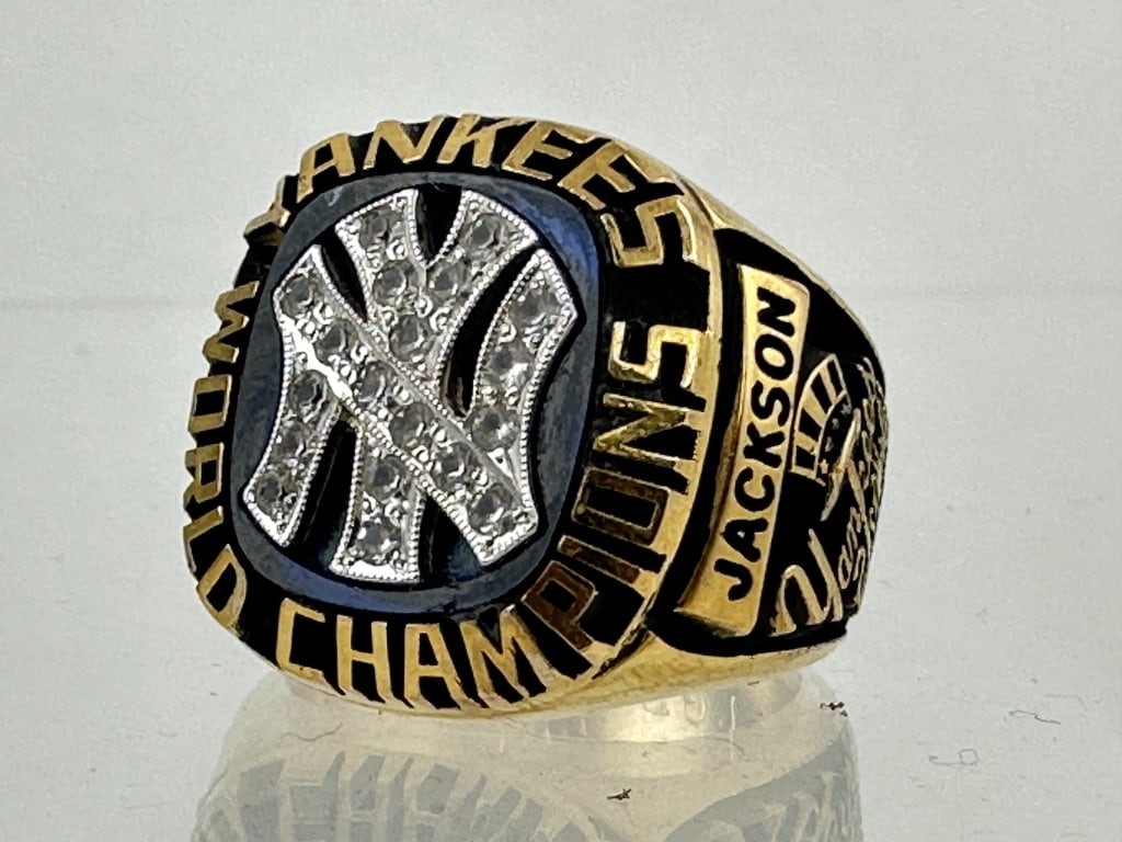NY Yankees World Series Sample Ring Reggie Jackson (1 of 14)