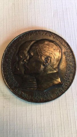 German 5 Mark Coin 1904 (1 of 2)