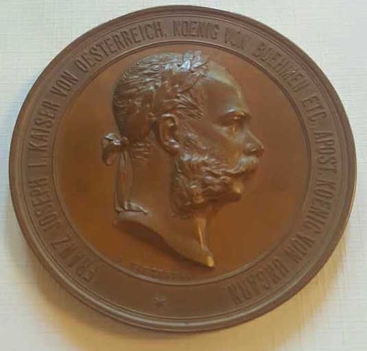 Antique Bronze "J. TAUTENHAYN" Plaquette (1 of 2)
