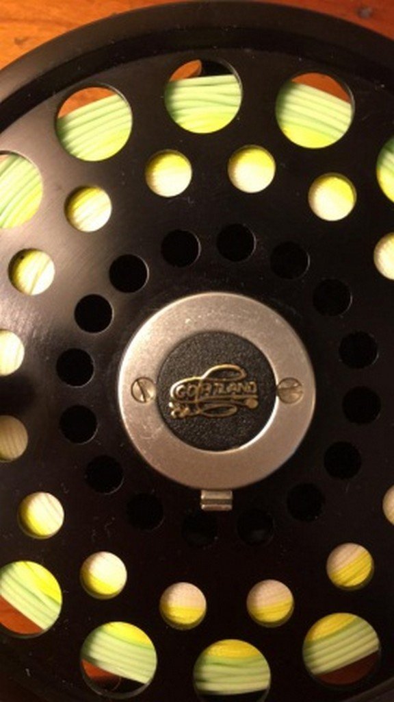 Cortland Turbine Fly Reel 3 1/2" Diameter (1 of 4)