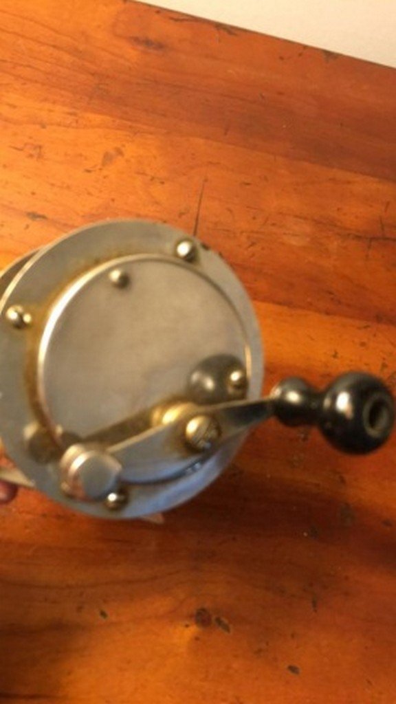 Antique Brass Reel 3" (1 of 4)