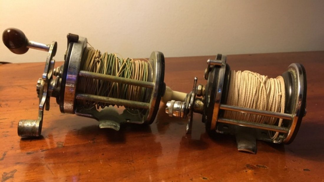 Lot of 2 Casting Reels "Penn" & "Ocean City" (1 of 5)