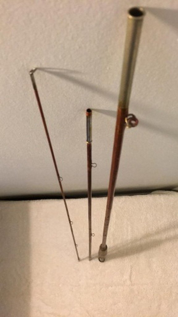 Antique 100" Split Bamboo Fly Rod (1 of 5)