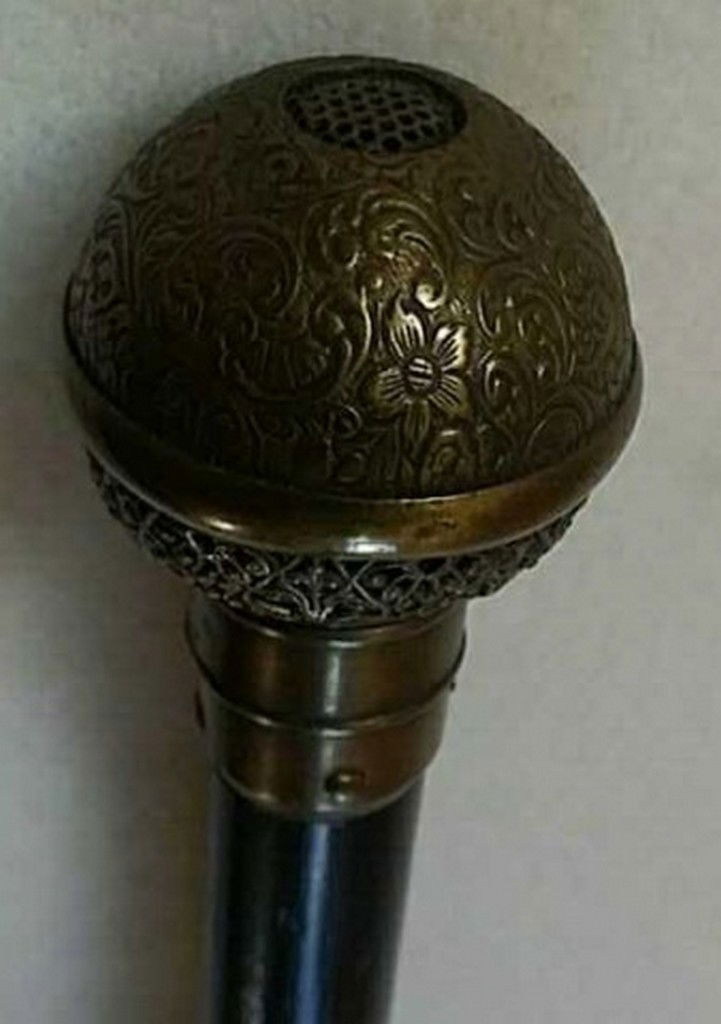 Antique Pomander Cane/Walking Stick (1 of 5)