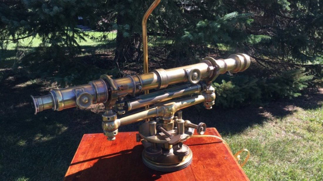 Antique/Vintage "Gurley" Transit Level (1 of 5)