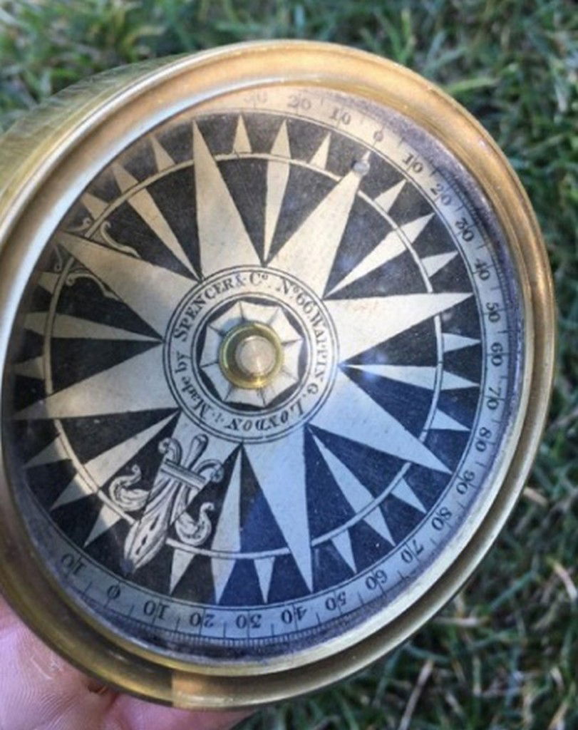 Antique/Vintage "Spencer & Co." Compass (1 of 4)