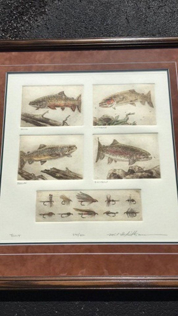 Mike Stidham Orig. Ltd. Ed. Colored Litho Print (1 of 5)