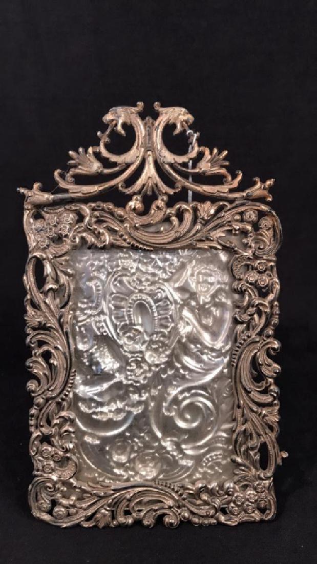 "Tufts Silver Co." Plated Picture Frame (1 of 4)