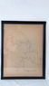 Original Andy Warhol Signed Drawing "Max Bill"