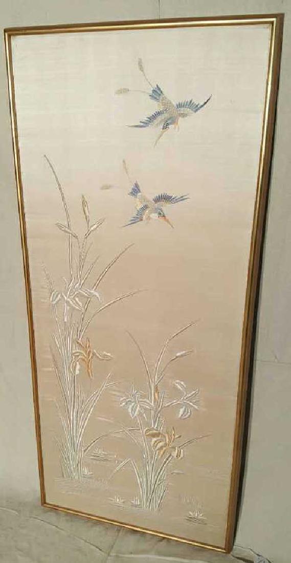 Vintage Asian Silk Embroidery (1 of 4)