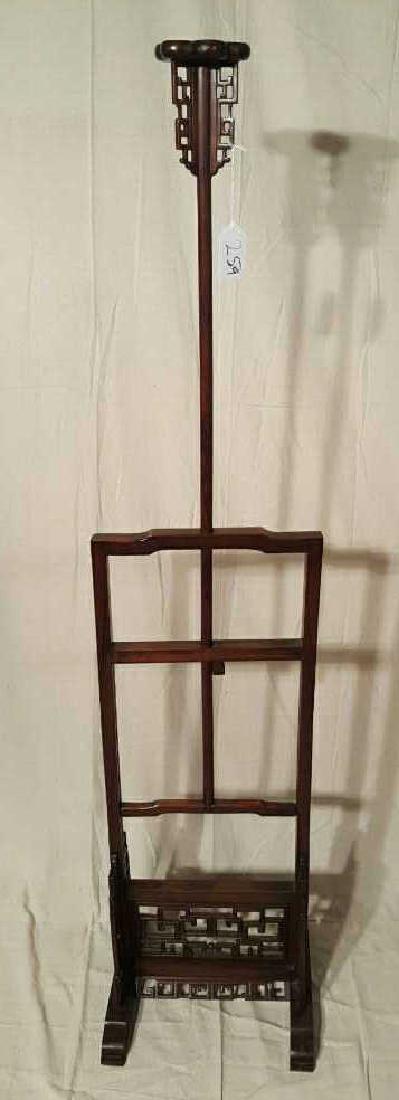 Antique Teak Wood Adjustable Stand (1 of 6)