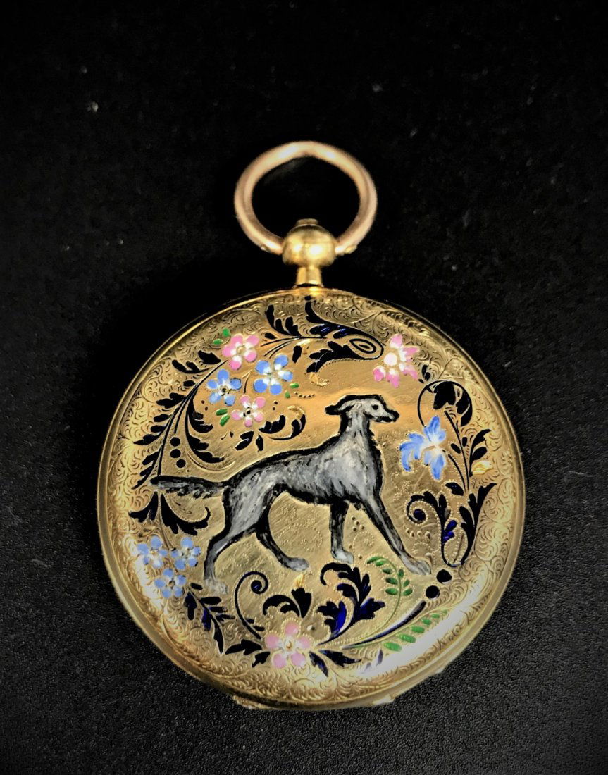18k Gold Antique Pocket Watch (1 of 5)