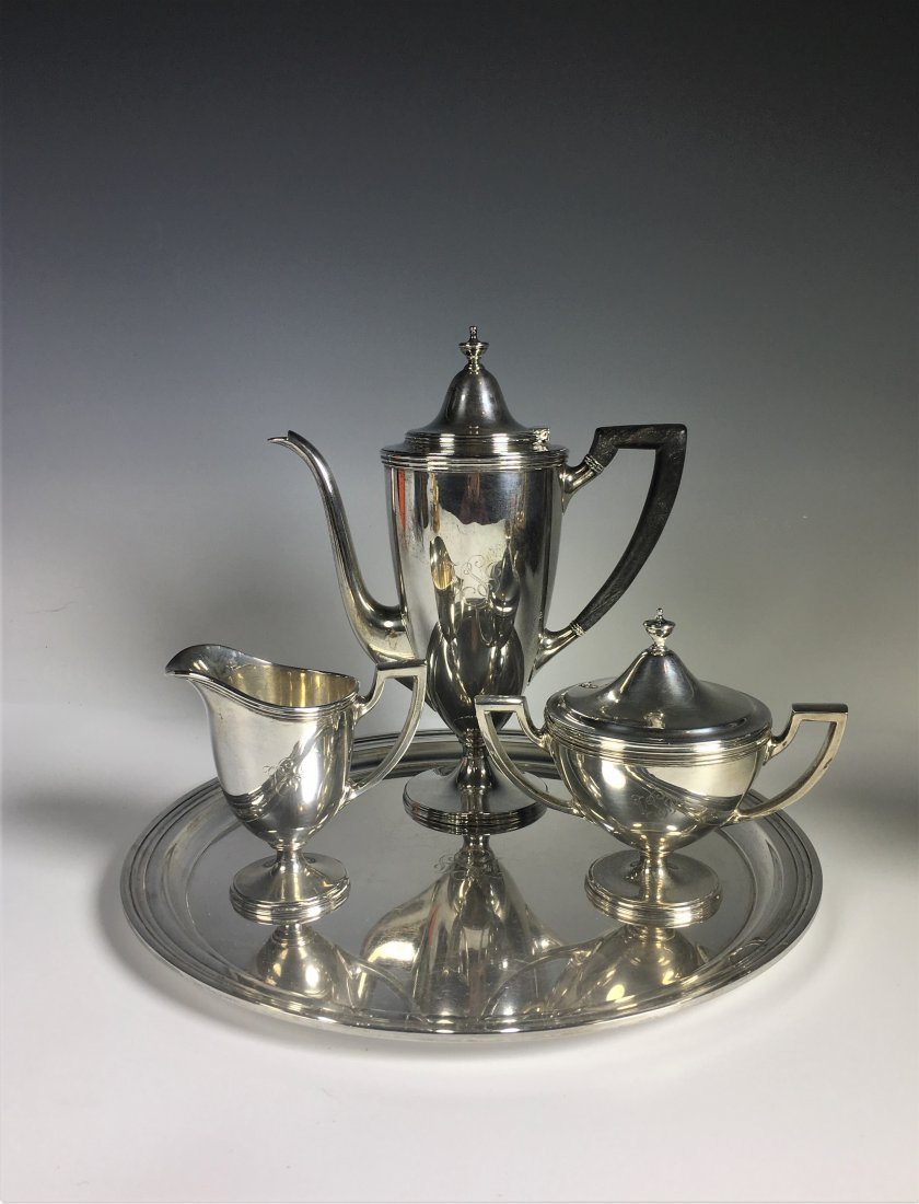 Tiffany & Co. Sterling Silver Hamilton Pattern 4 Pc Set (1 of 4)