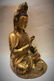 Large Gilt Bronze Buddha Of GuanYin - 6