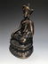 A Rare Silver-Inlaid Copper Alloy Figure of Guru - 4