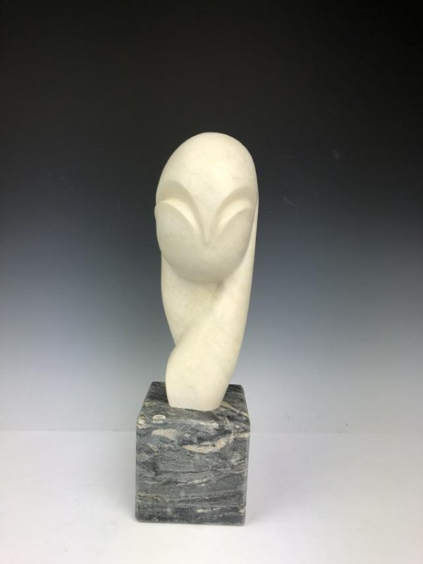 Marble Sculpture Signed C. Brancusi 1936 (1 of 12)