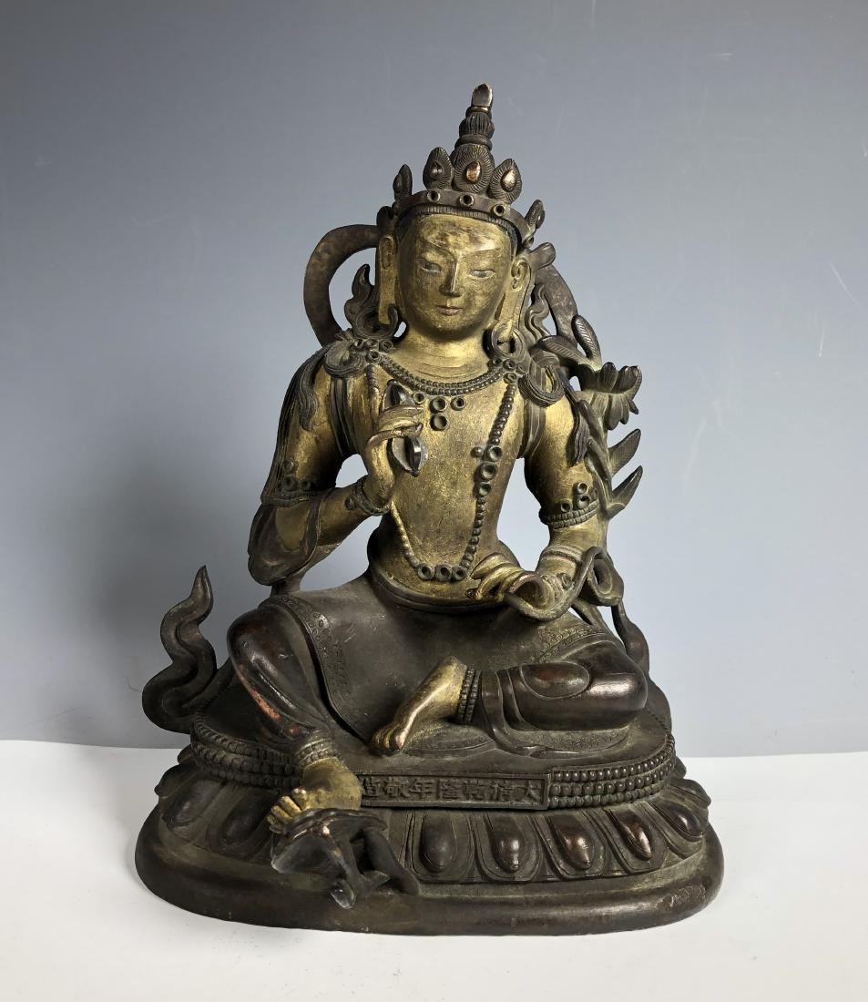 Bronze Figure of Tara, Qianlong Mark (1 of 10)