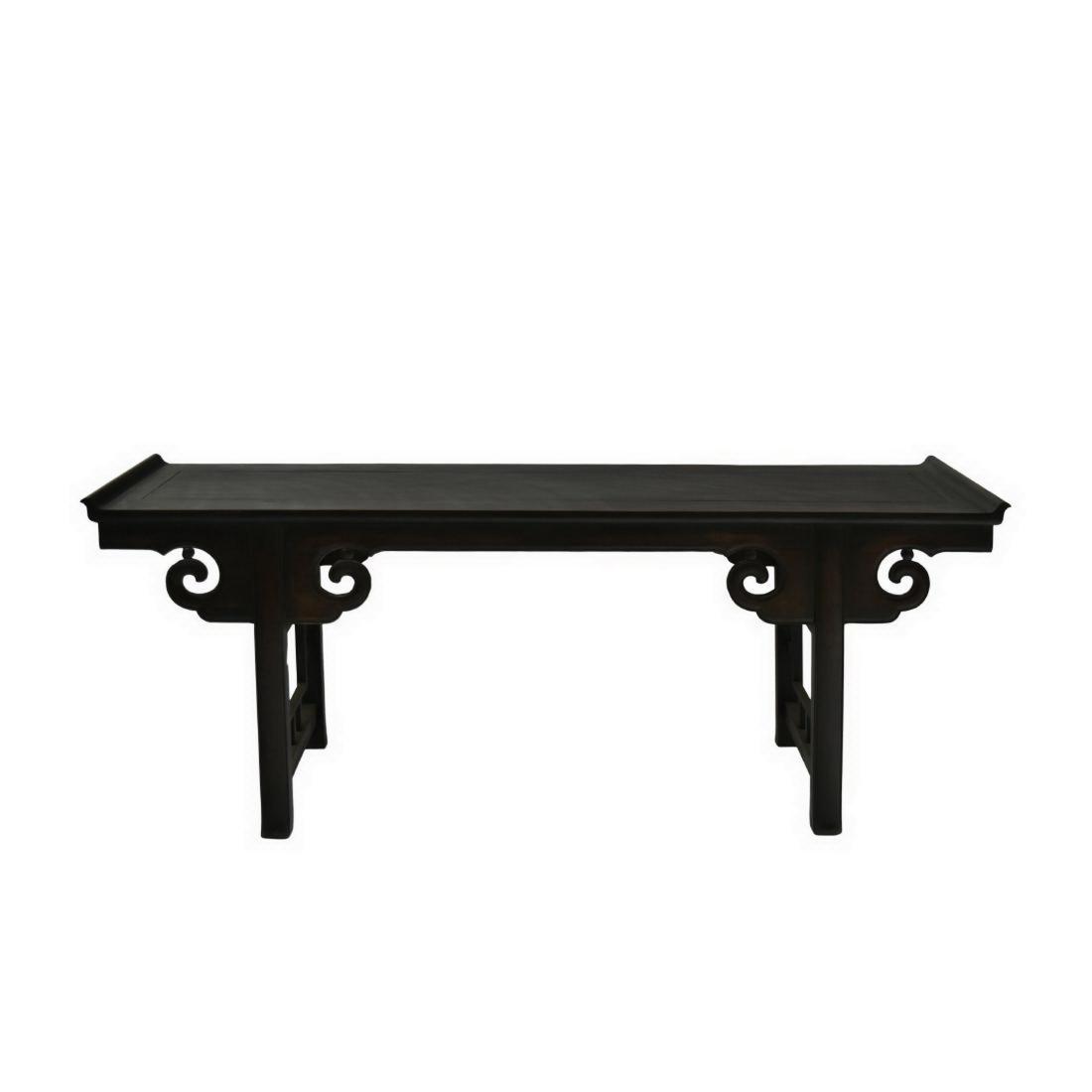 CHINESE ZITAN FLARED TOP ALTAR TABLE (1 of 10)