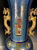 Pair of Cloisonne Enamel Bronze Vase Lamps - 10