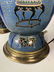 Pair of Cloisonne Enamel Bronze Vase Lamps - 12