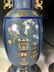 Pair of Cloisonne Enamel Bronze Vase Lamps - 2