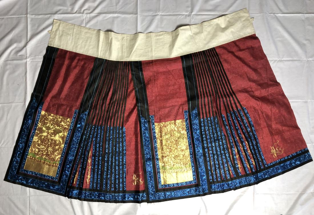 SILK EMBROIDERED SKIRT (1 of 11)