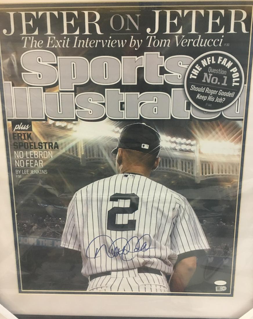 Derek Jeter New York Yankees Autographed 16 X 20 (1 of 2)