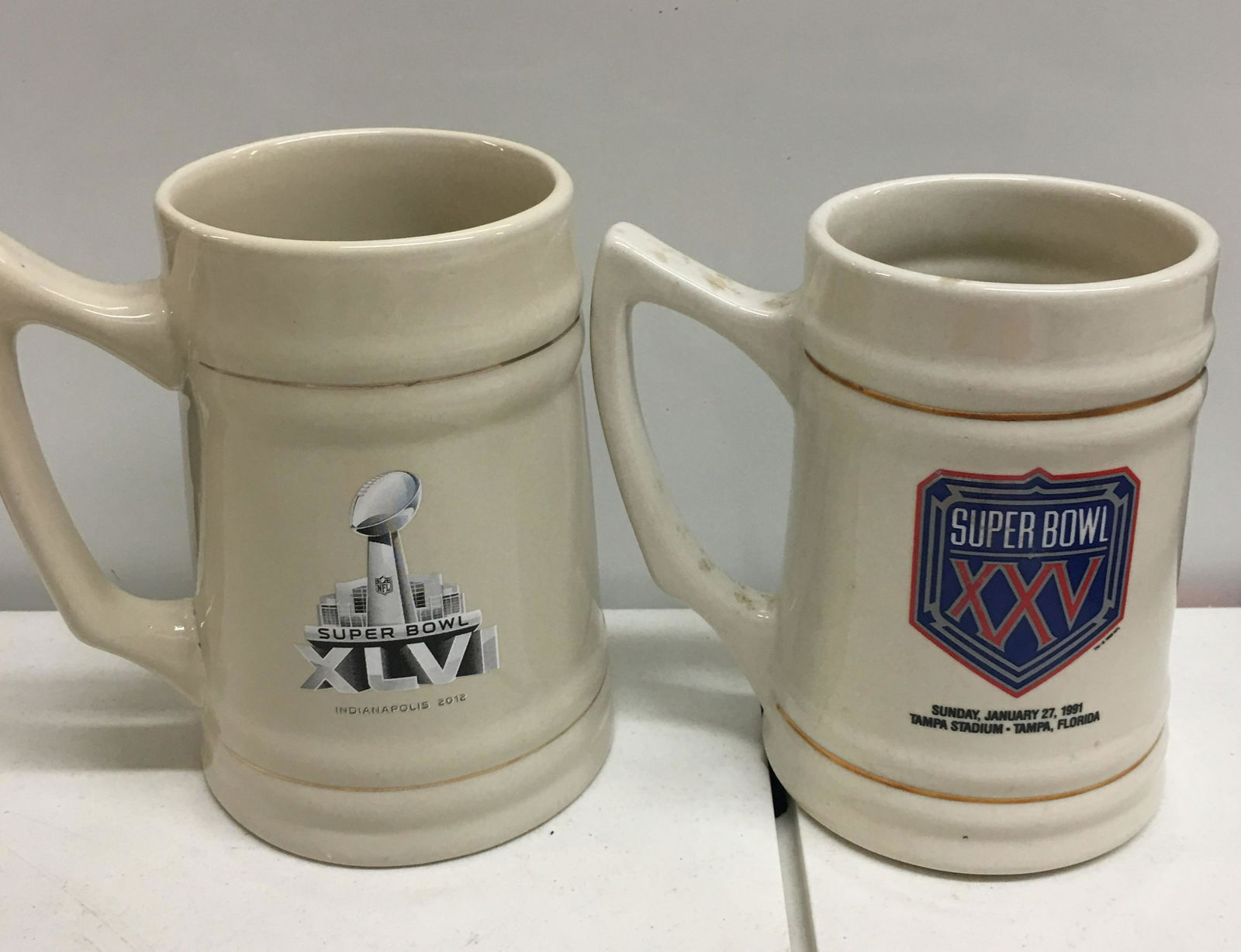 NY Giants Beer Stein (1 of 2)