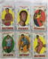 Set Of 6 1969 Topps Basketball Cards