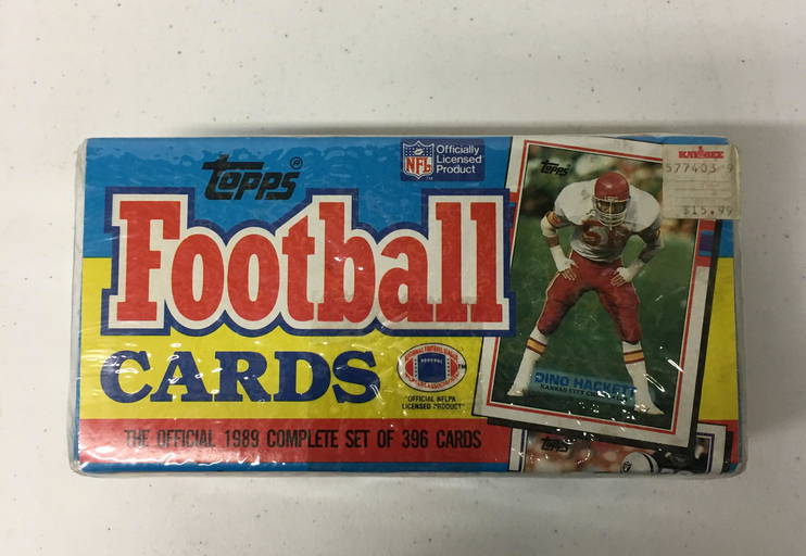 Unopened 1989 Topps Complete Set Football Cards