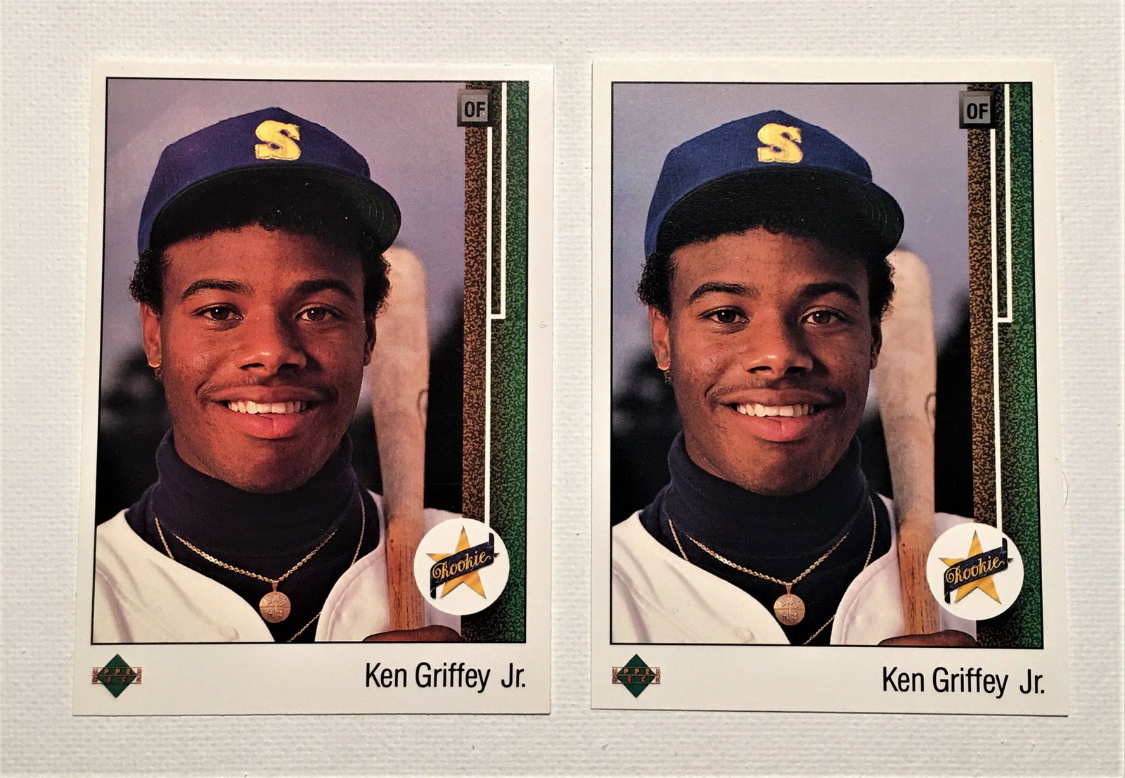 Set Of Two - Upper Deck Ken Griffey Jr.  Baseball Cards (1 of 1)