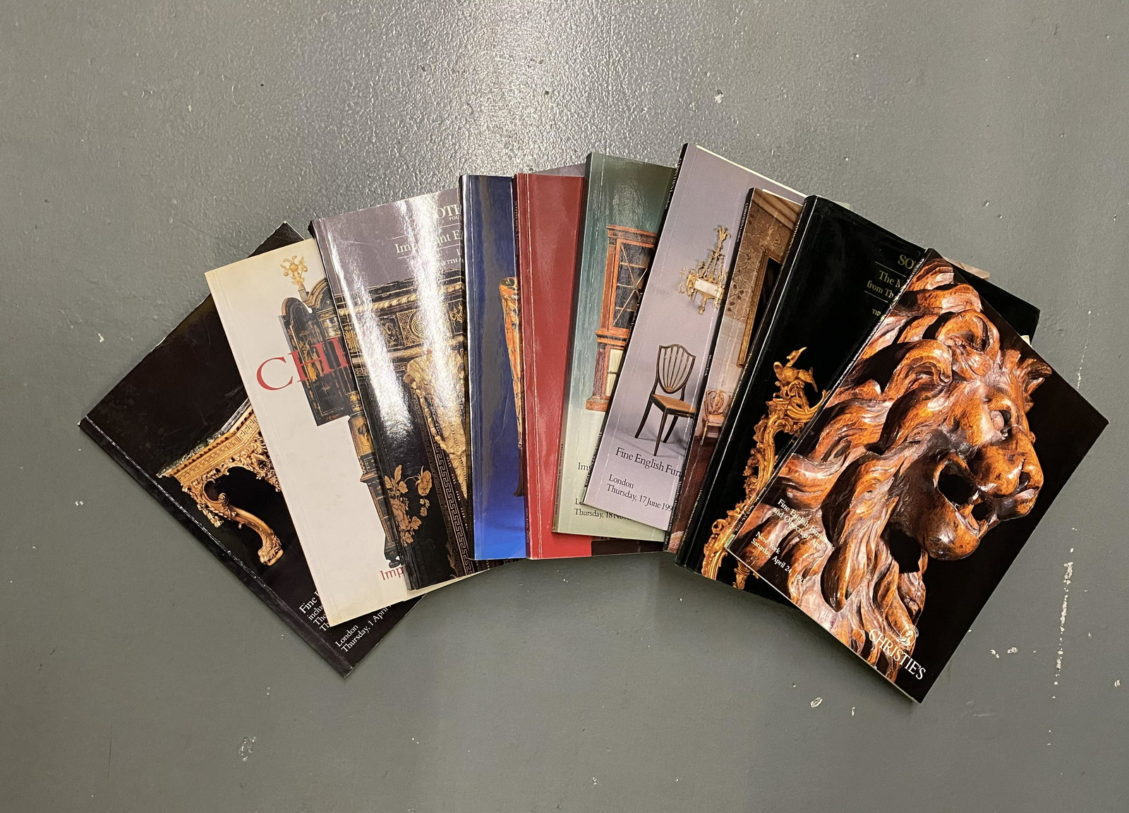 Lot of Ten Auction Catalogs (1 of 1)