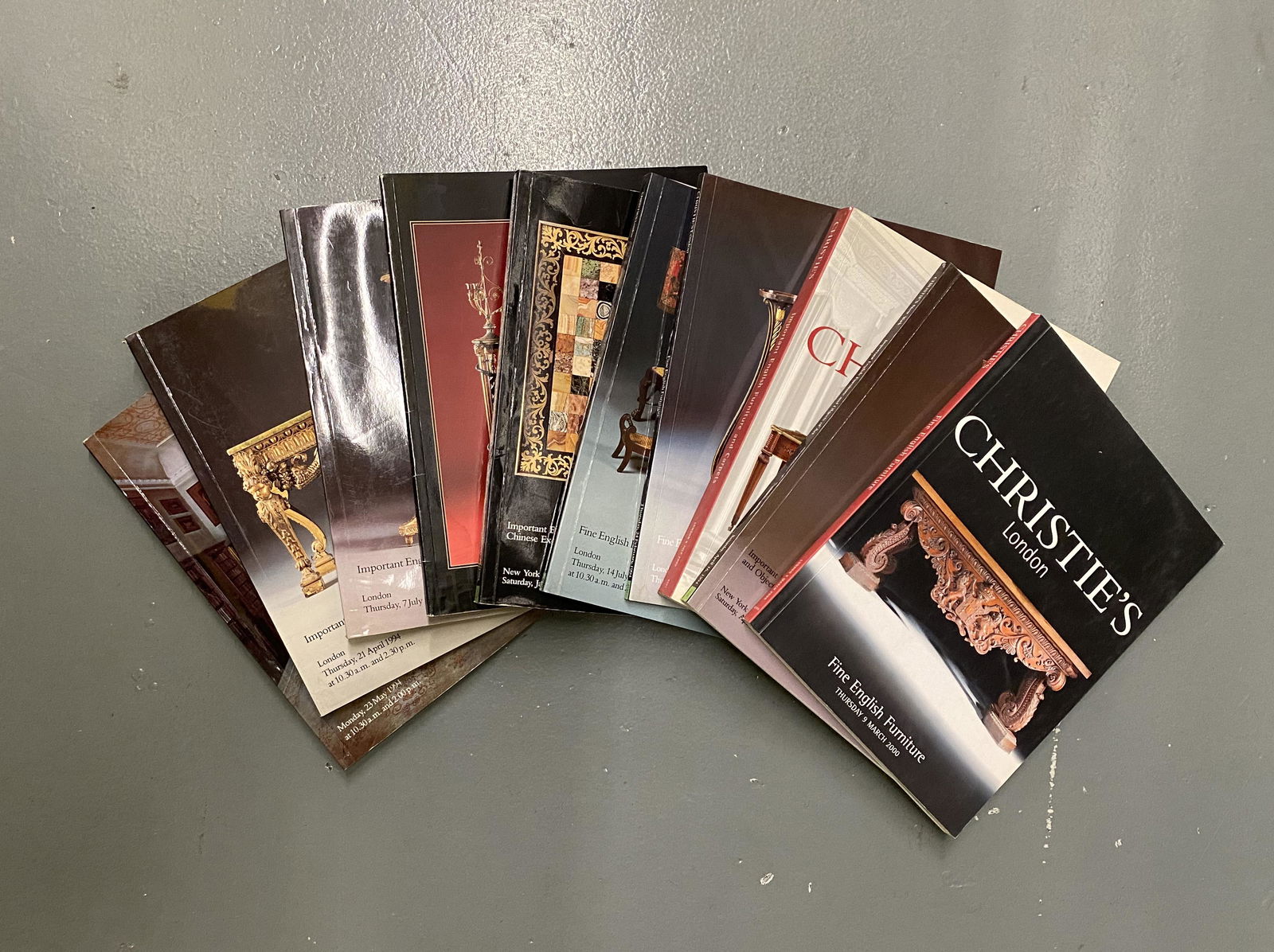 Lot of Ten Auction Catalogs (1 of 1)