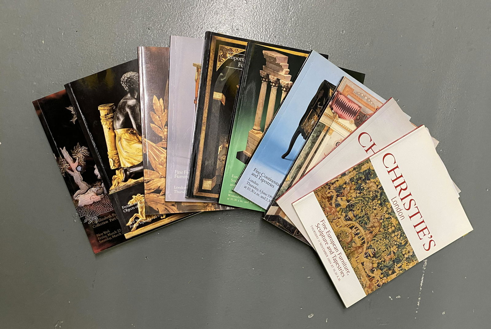 Lot of Ten Auction Catalogs (1 of 1)
