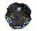Chinese Silver Filigree Enamel Jade Bangle Tea Caddy - 6