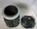 Chinese Silver Filigree Enamel Jade Bangle Tea Caddy - 7