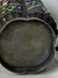 Chinese Silver Filigree Enamel Jade Bangle Tea Caddy - 9