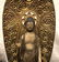 Large Carved Wood and Lacquered Standing Buddha - 2