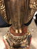 Large Carved Wood and Lacquered Standing Buddha - 7