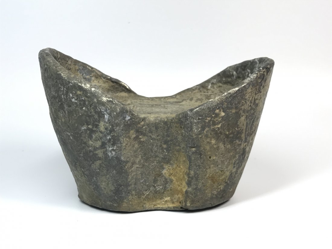 Chinese  Silver Ingot With Mark (1 of 9)