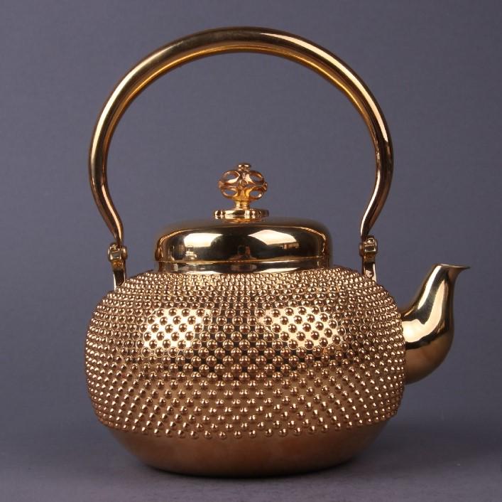 Japanese Silver Tea Pot With Mark (1 of 9)