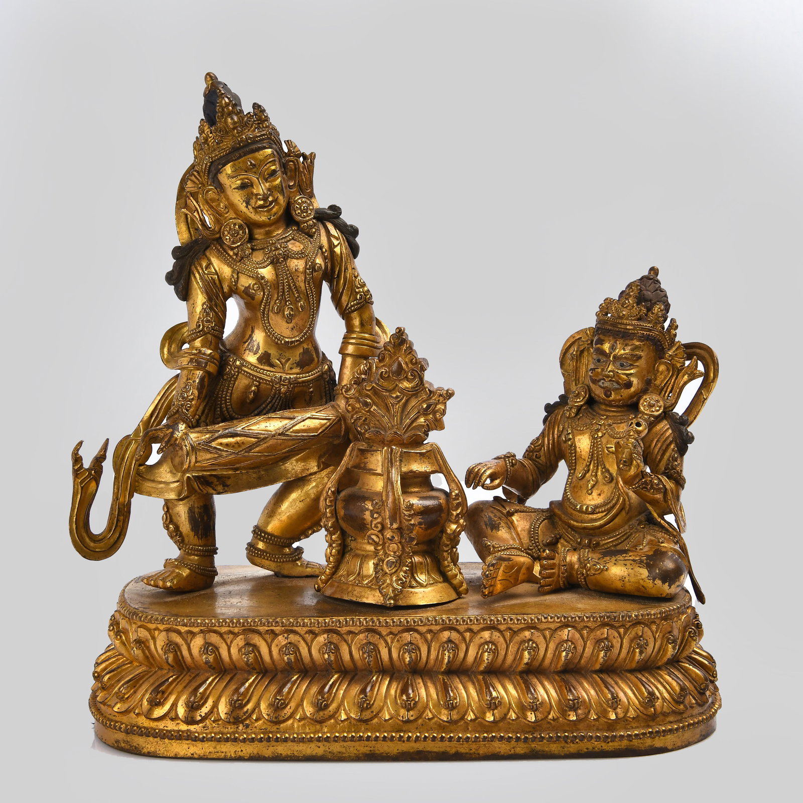 Gilt Bronze Figures Of Bodhisattva (1 of 8)